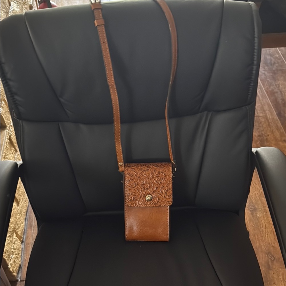 Brown Leather Crossbody Bag
